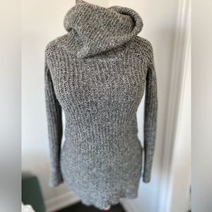 Gray sweater dress size S